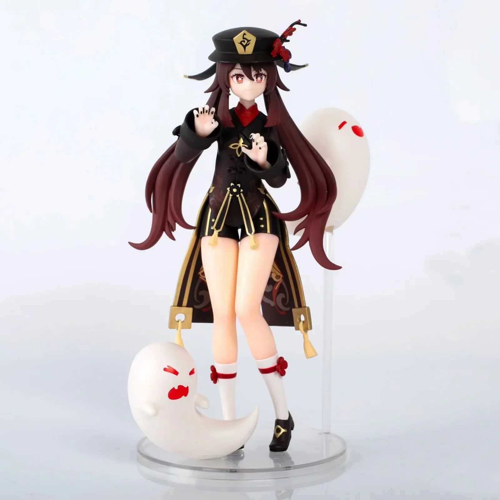 Multiple pieces Genshin Impact Hu Tao Anime Figure Klee Hibana Knight Paimon GK Original 1/8 Beautiful Girl Action Figure Paimon