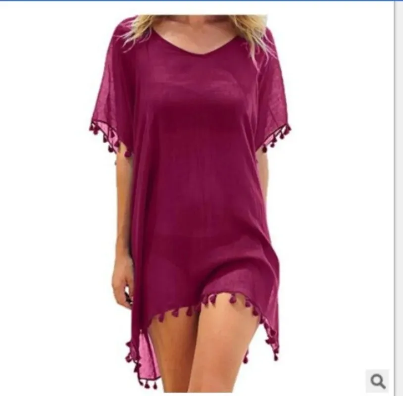 Traje de baño de ganchillo con huecos de encaje para mujer, vestido de playa para mujer, traje de baño de verano 2025, Túnica para mujer