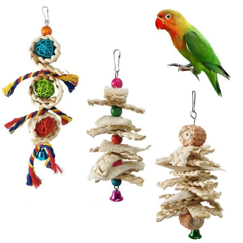 Natural Parrot Chew Toy 2
