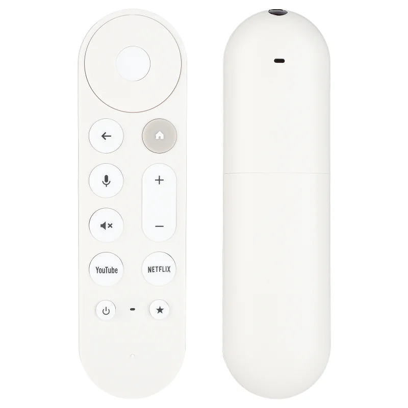 GY3LE para control remoto con búsqueda por voz de Google, para Google TV Streamer 4K, NO compatible con Google Chromecast Snow