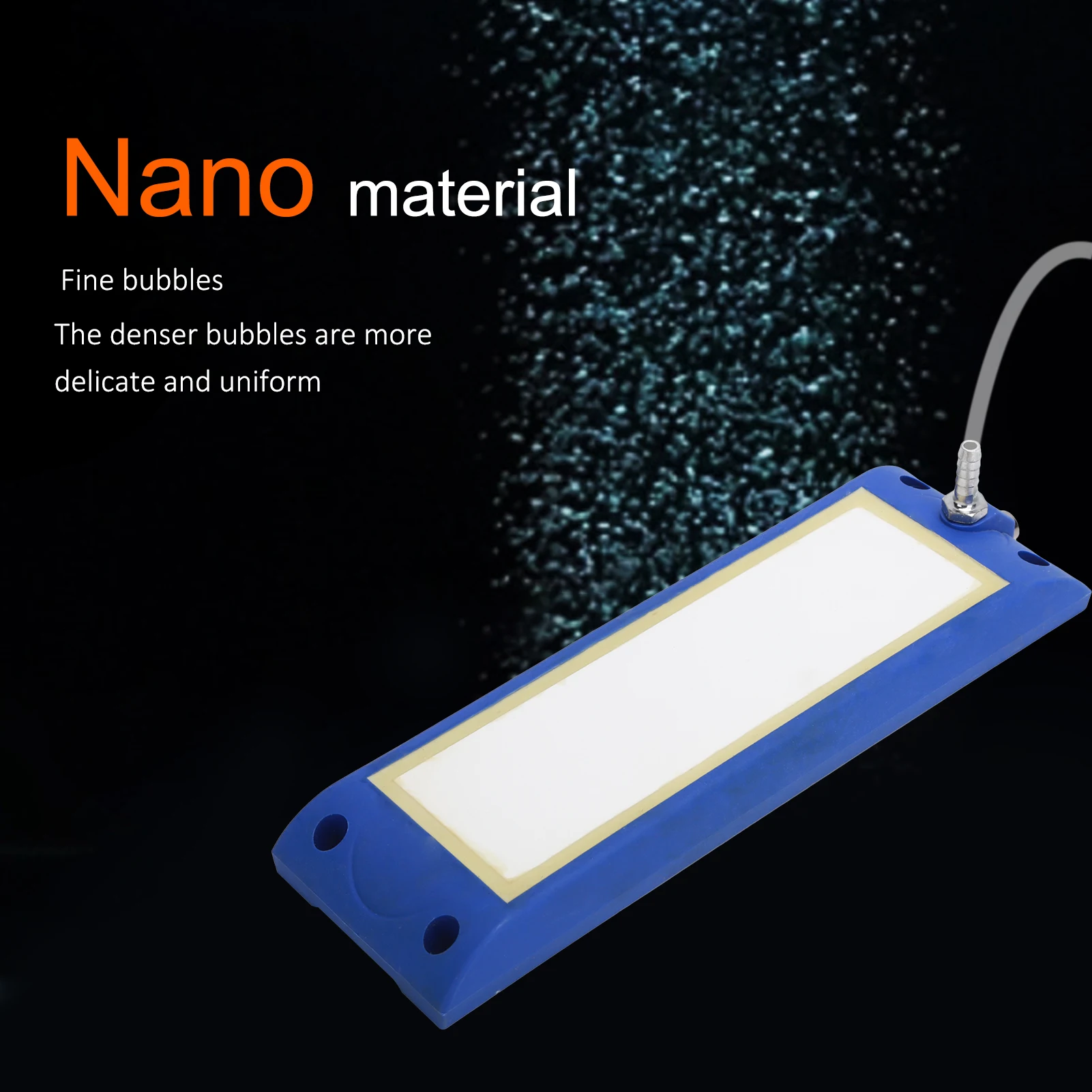 Aquarium Aeration Diffuser Bubble Diffuser Bar Fish Micro Bubble Oxygen Diffuser Aquarium Dual Interface Stone Bar