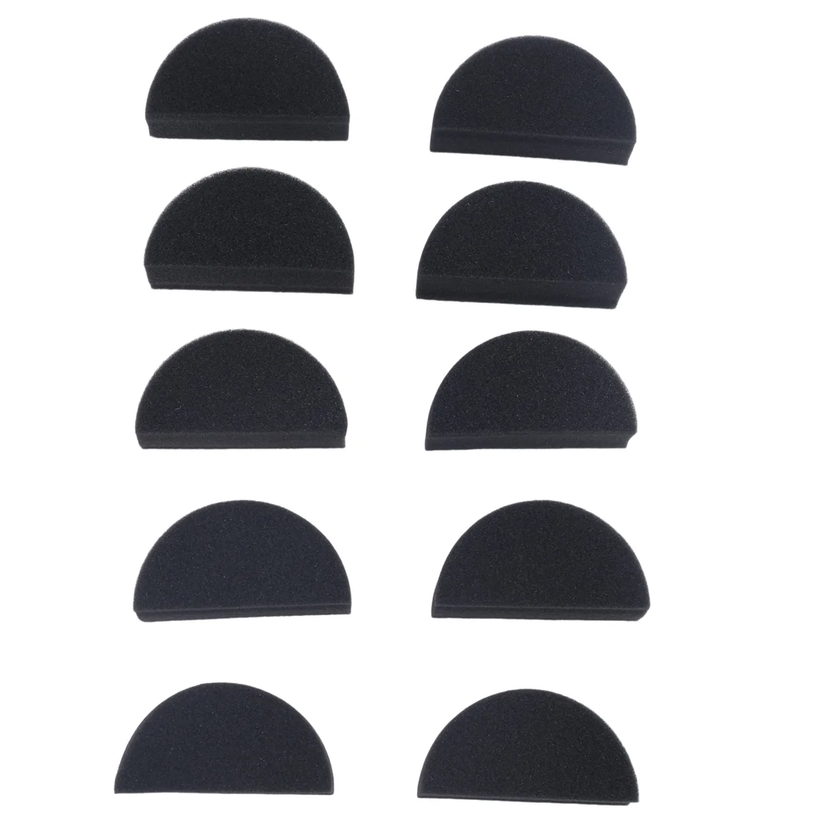 CHCH Face Paint Sponges Face Painting Black Sponges High Density for Art Work and Body Paint (10 Petals + 10 Half Moon)