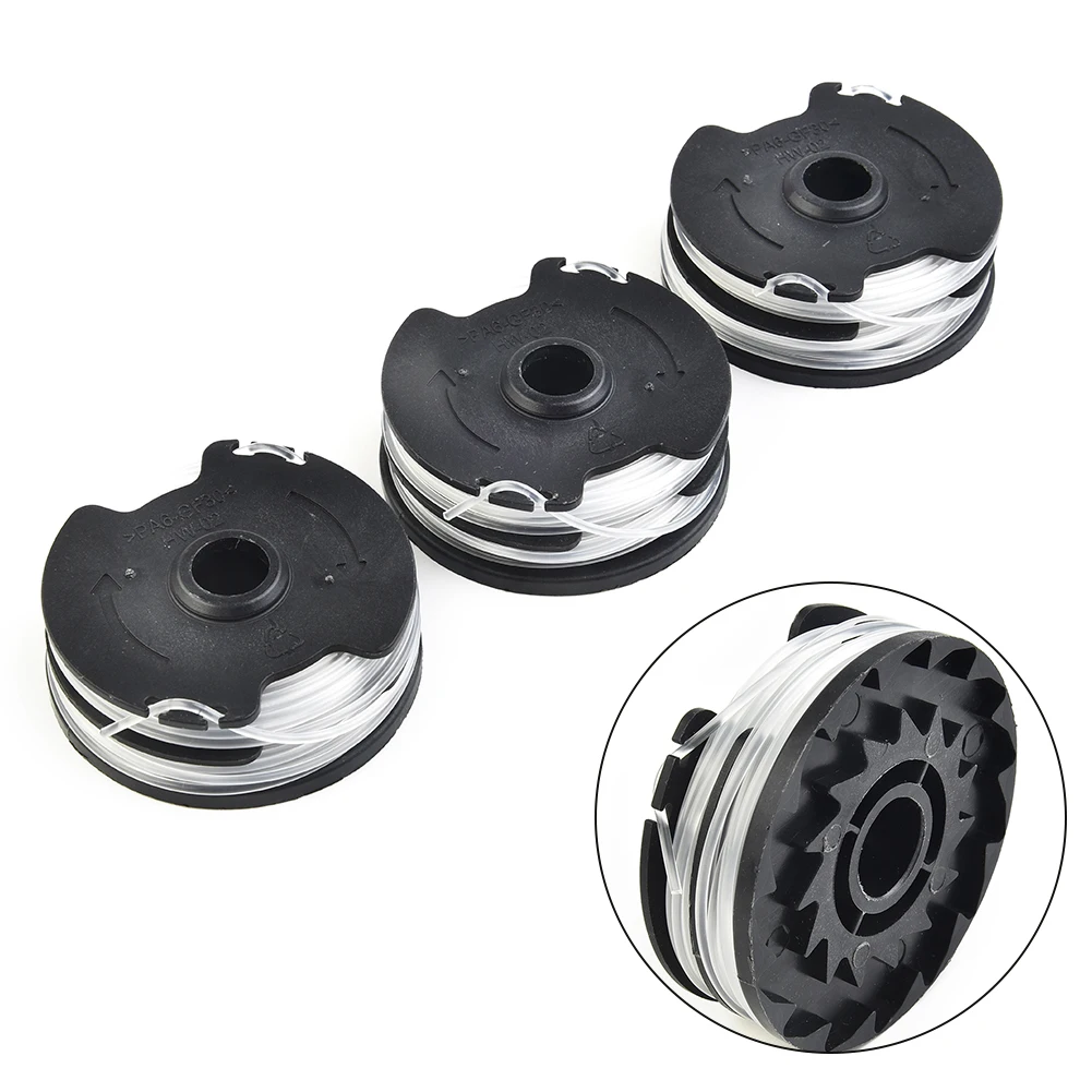 ~3Pcs Line Spools Head For Parkside PRT 550 A1 ~A~13 A5 IAN 330241 Replacement Spools Grass Trimmer Garden Tool Part