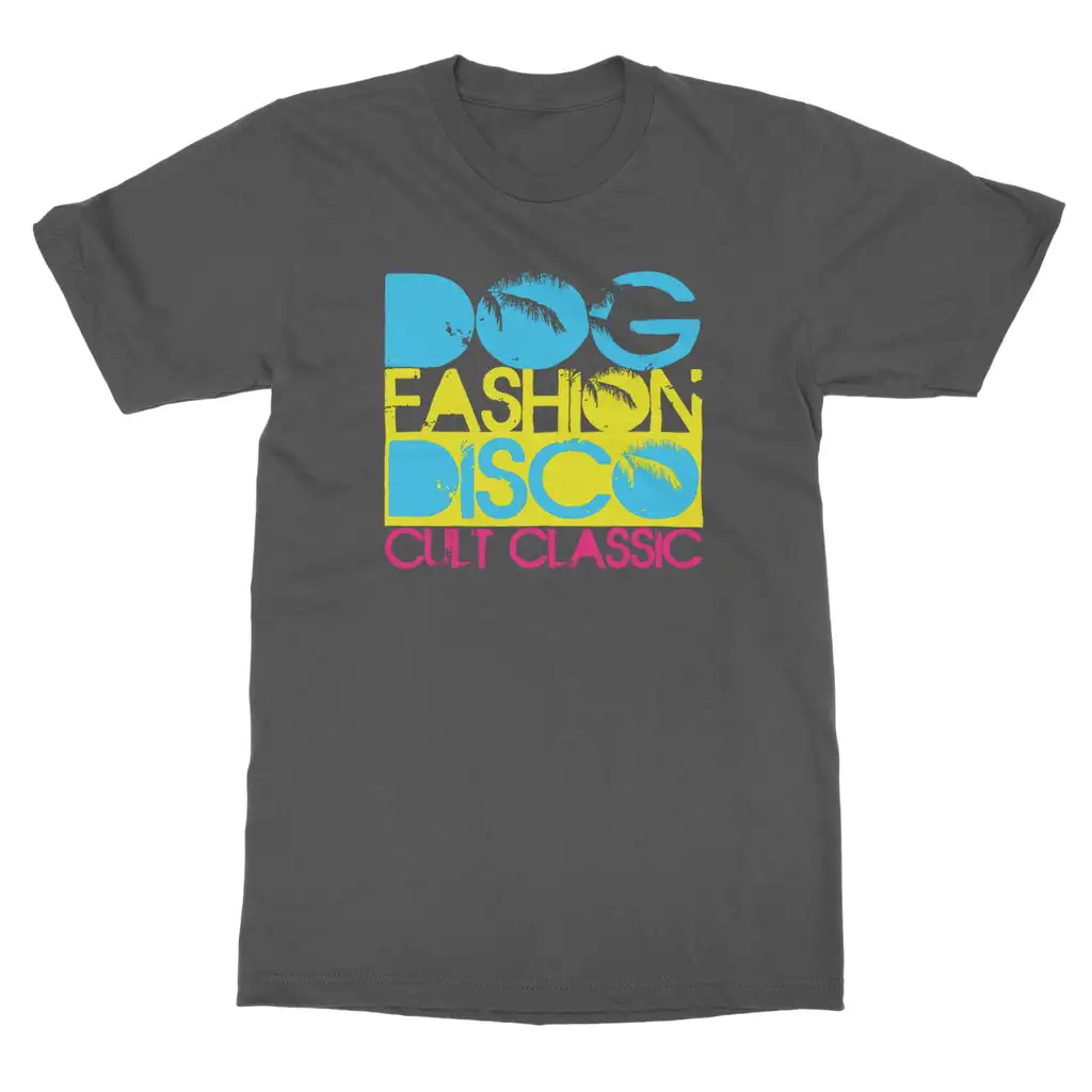2026 Dog Fashion Disco Band Graphic Cotton Shirt Unisex Summer Short Sleeve Fashion Brand Tee Luxury Casual Vintage Tees