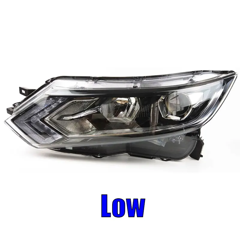 Car Accessories Front Bumper LED Headlight For Nissan Qashqai 2019 2020 2021 Headlight Signal Lamp Housing Without Bulbs