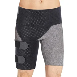 Medical Adjustable Groin Support For Joint Pain Pulled Groin Sciatic Nerve Pain Hip Thigh Injury Recovery Rehab Compression Wrap