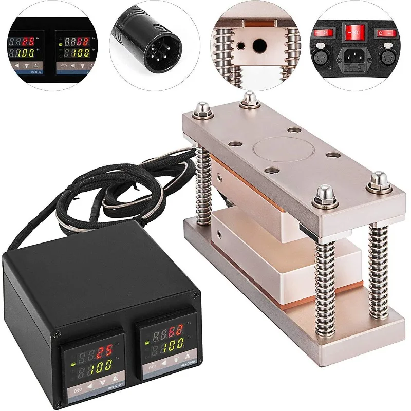 Heating Plate Kit Temperature Control Box Rosin Press Mini Hot Press