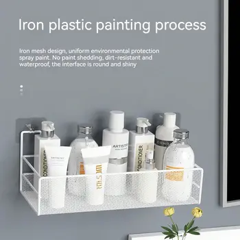 סוגר מדף דבק מסמר דביק עצמי ארון מדף סוגר קליפ קיר תליית סוגר מחיצה ללא חבטות חזק סוגר 6 best sales מדפים דביקים - №4