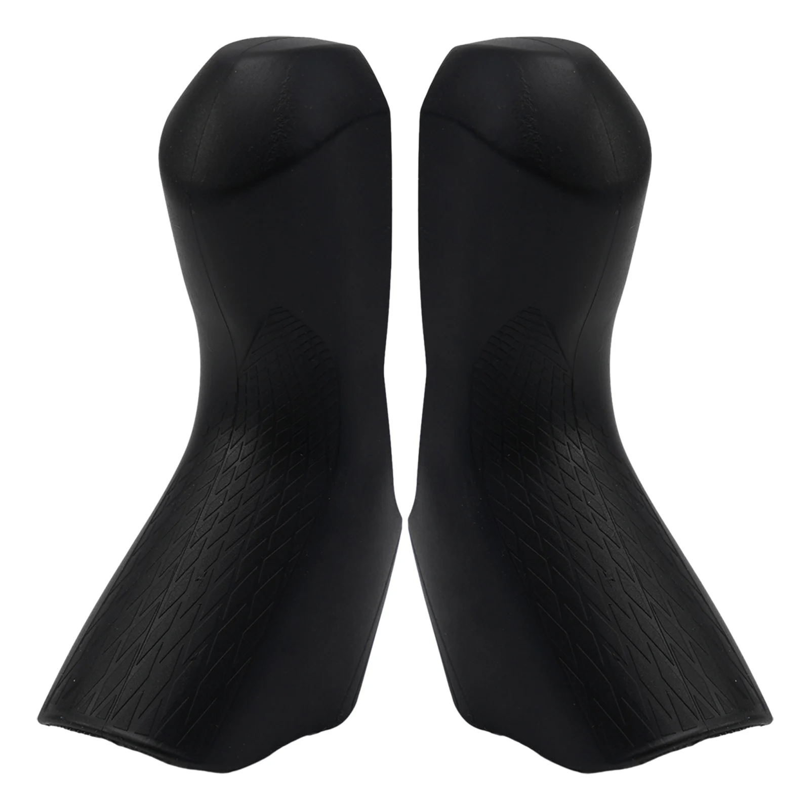 1 Pair Lever Hood Shifter Lever Hood Black Practical To Use R7020 1 Pair Bracket Covers Protective Case Silica Gel Transmission