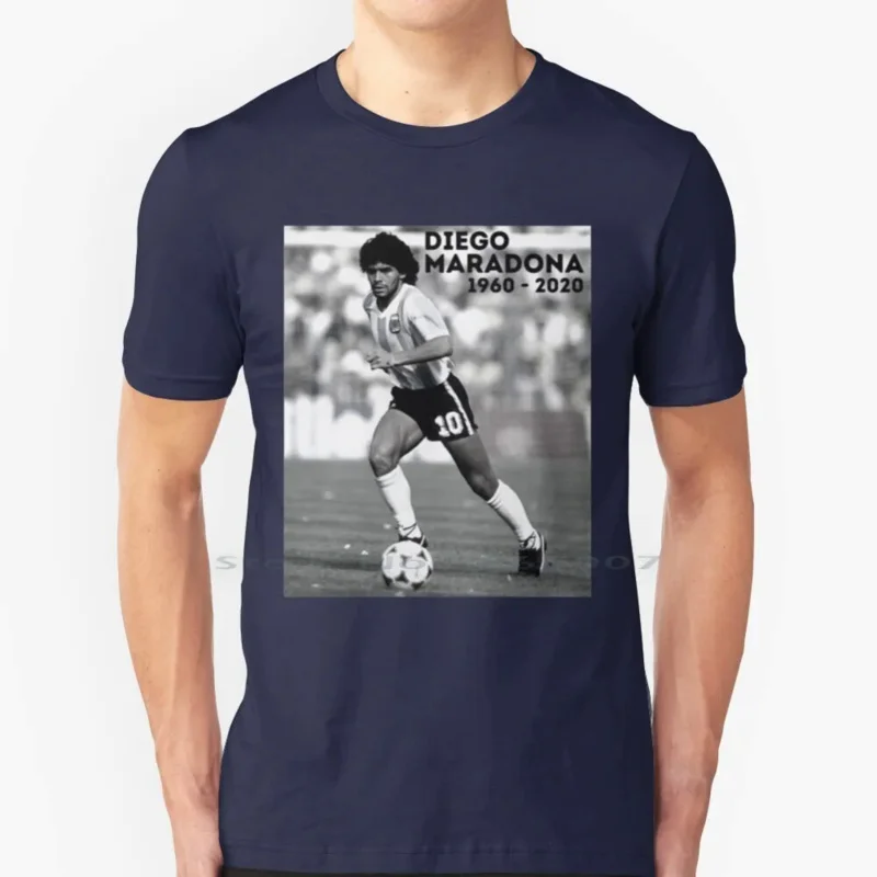 Rip Maradona Retro T Shirt 100% Cotton Maradona San Paolo Tevez Maradona Diego Sinagra Maradona Maradona Castro Fidel Castro