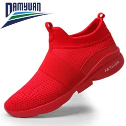 Baskets respirantes pour hommes et femmes, chaussures de sport plates, chaussures de couple décontractées, chaussures légères pour les amoureux de la mode, nouveau