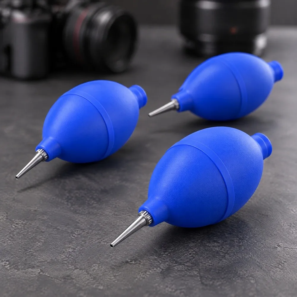 3pcs Dust Blower Bulbs Powerful Airflow Dust Removal Tool For Cleaning For Mobile Phones Camera Lenses Lightweight Parts
