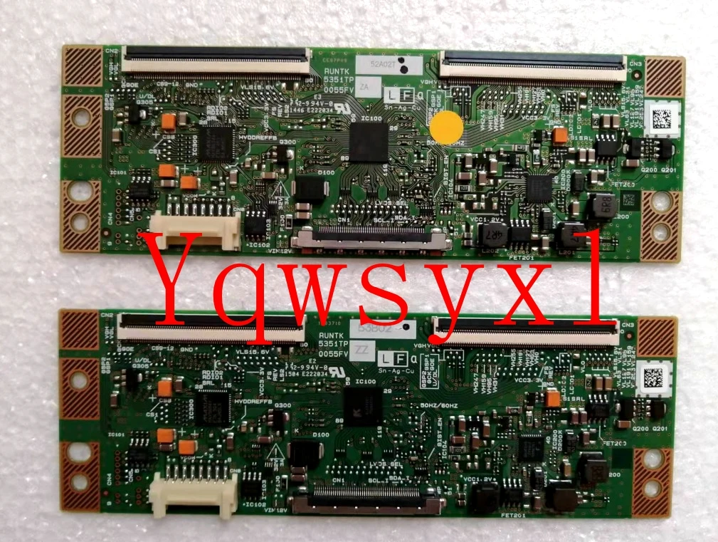 Yqwsyxl Original 100% New logic Board RUNTK 5351TP 0055FV RUNTK5351TP ZZ  RUNTK5351TP ZA  LCD Controller TCON logic Board