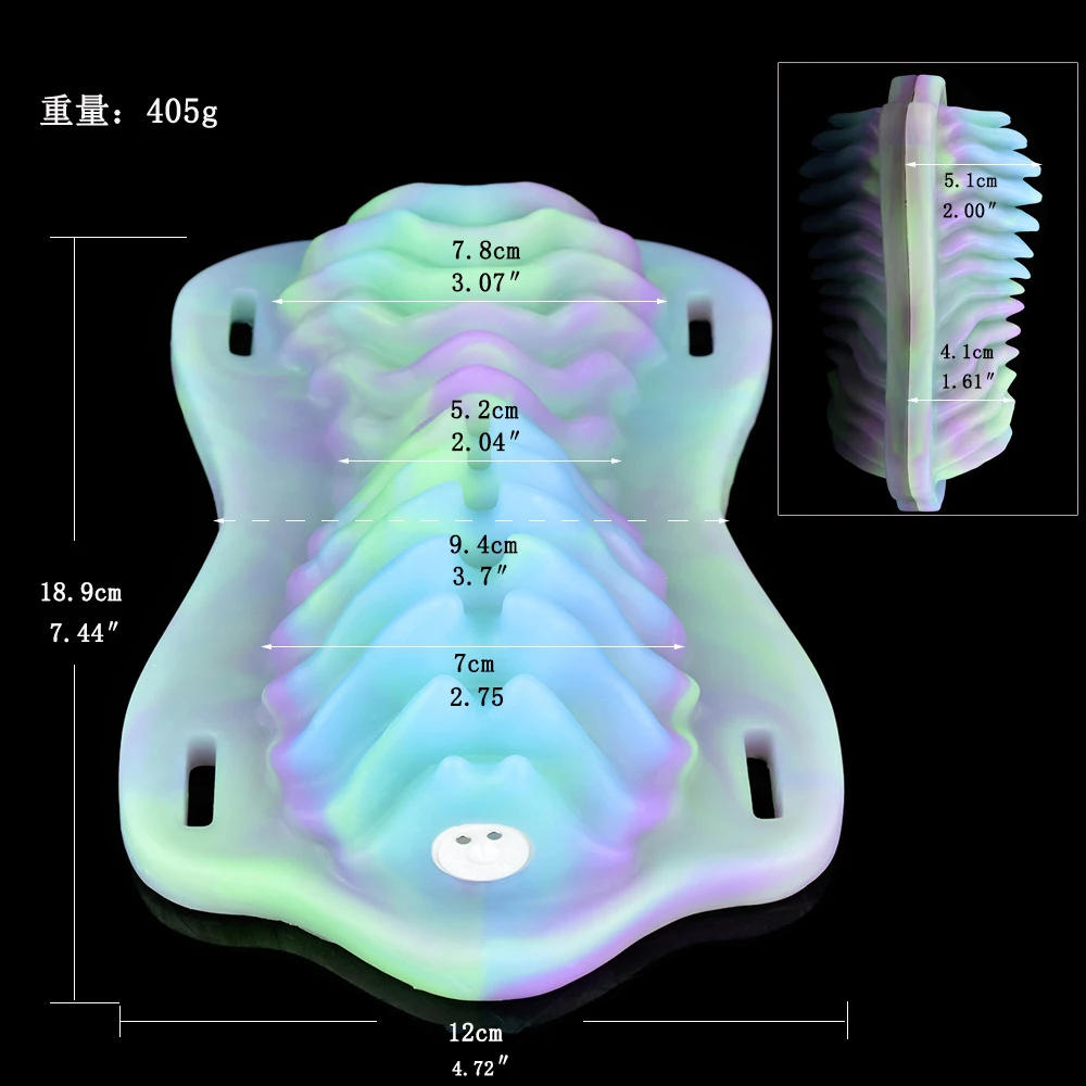 YOCY Strapon Sex Grinder wibratory sterowane zdalnie gra wstępna zabawka dla dorosłych bandaż Masturbator płynny silikonowy młynek seksualny