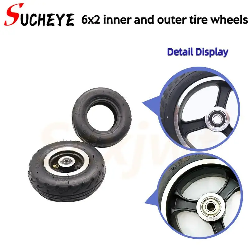 

6x2 inner and outer hubs are used for industrial casters of small carts
