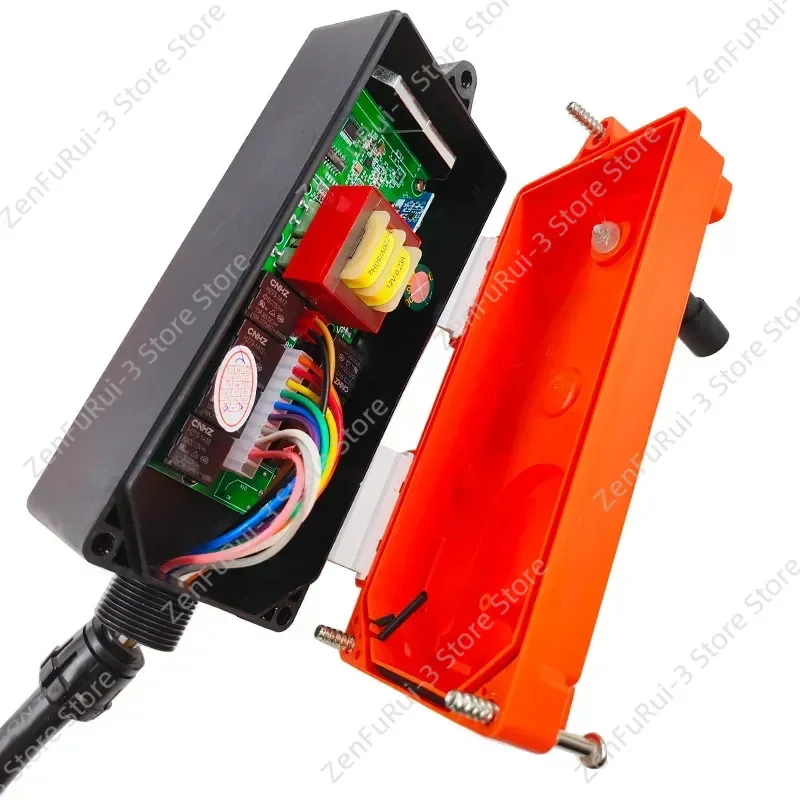 for F21-E1B Lifting Motor Industrial Remote Control Button Crane Wireless Transmitter and Receiver 12V 24V 36V AC110V AC220V