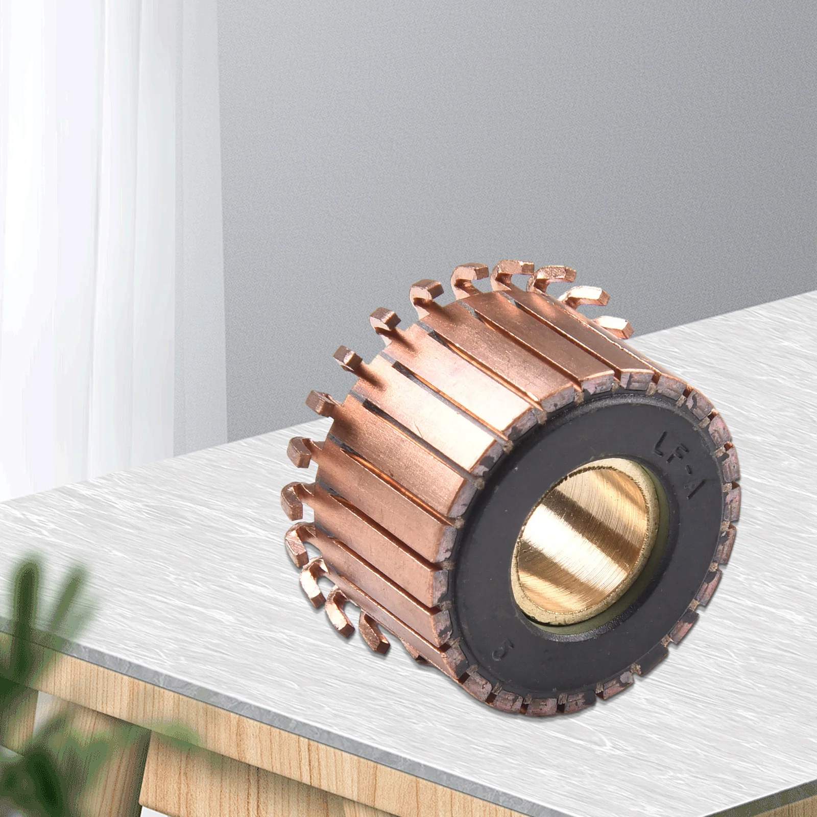 Hook Type Electric Motor Commutator 24 Copper Teeth 28 5 x 11 5 x 18(21) mm Compatible with Power Tools and Appliances