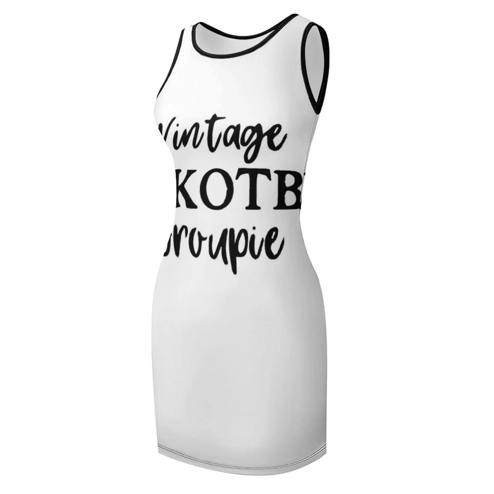 مجموعة nkotb العتيقة هدية رائعة للمحبي فساتين صيفية بدون أكمام لفساتين الزفاف والحفلات الراقصة للنساء ملابس نسائية