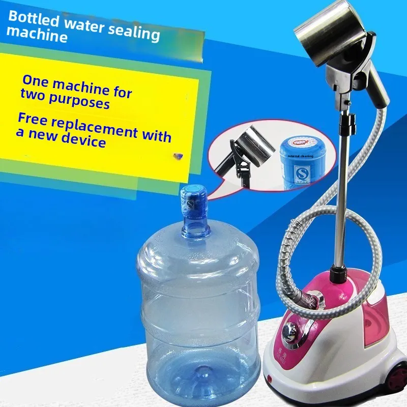 Mineral Water Bucket Sealing Heat Shrink Film Machine Bucket Water Sealing Machine Pure Water Capping Machine