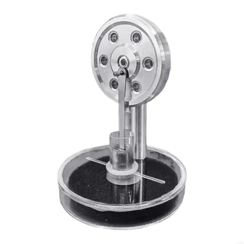 CORA Educational Stirling Engine Model Operates On Hot Water Or Ice