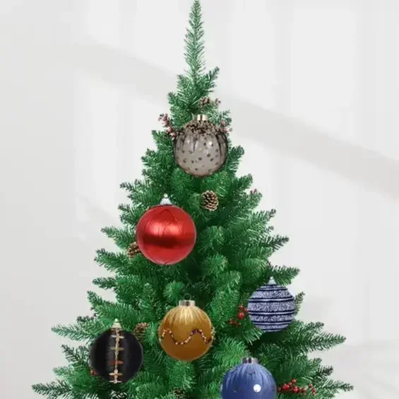 Christmas Polka Dot Pressure Ball Set Of 6 Pcs With Velvet Foam Designed For Holiday Decor And Interactive Stress Relief Use