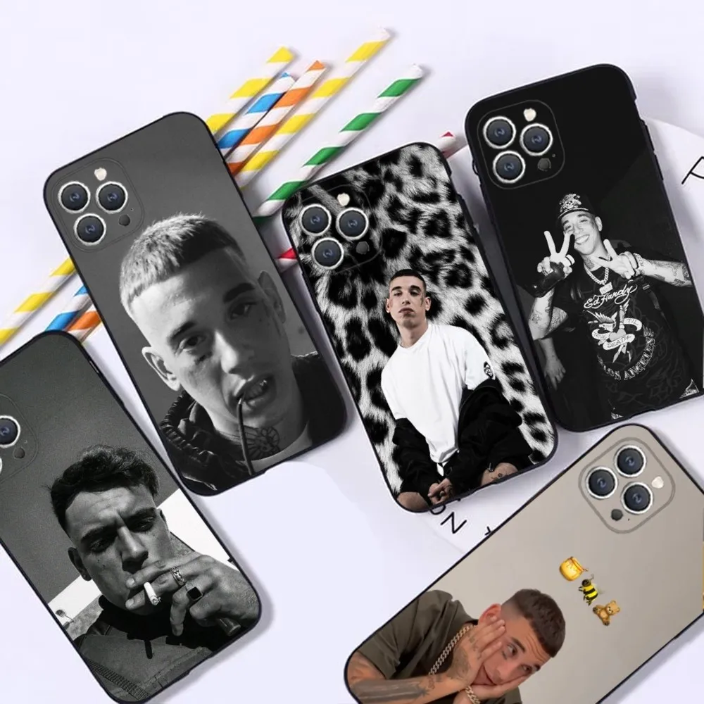 K-Kaydy Cain Rapper Phone Case For iPhone 16,15,14,13,12,Pro,Max,11,7,8,Plus,XR,XS Max Shockproof Silicone Soft Shell