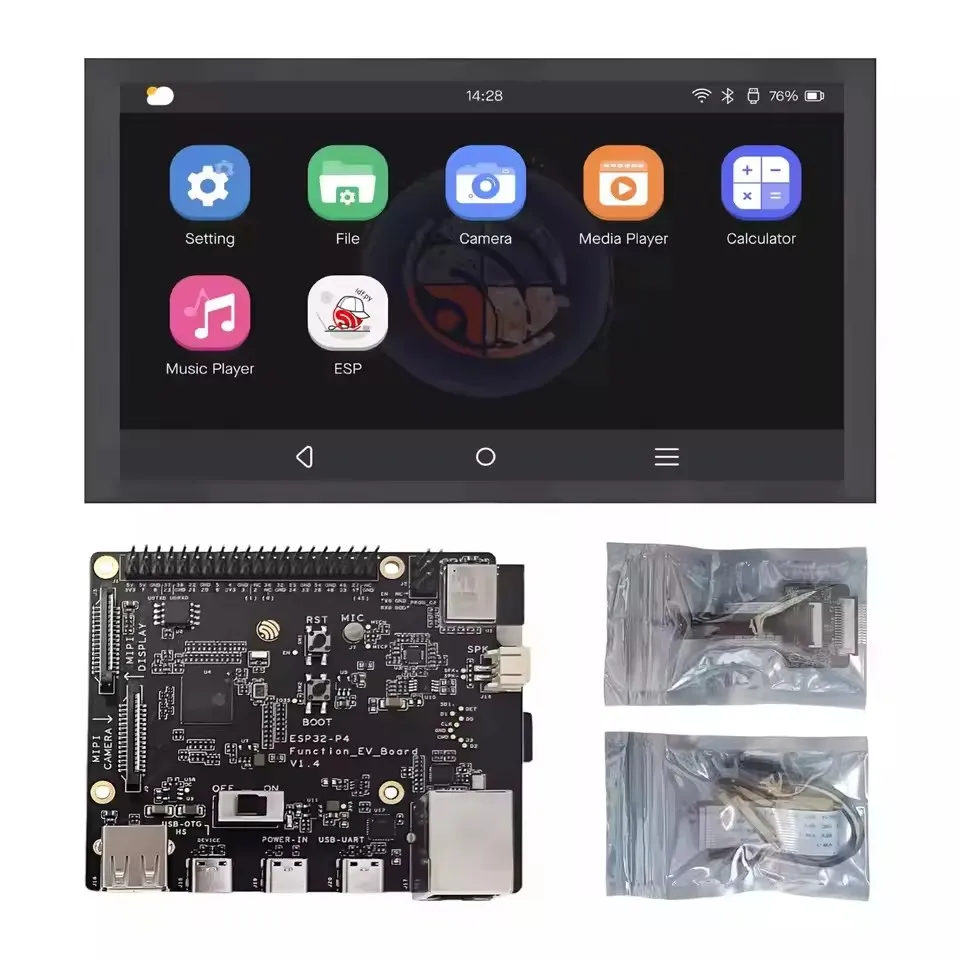 1PCS/LOT! New original ESP32-P4-Function-EV-Board Development Board Kit ESP32P4 SoC Chip AIoT Multimedia Evaluation Board