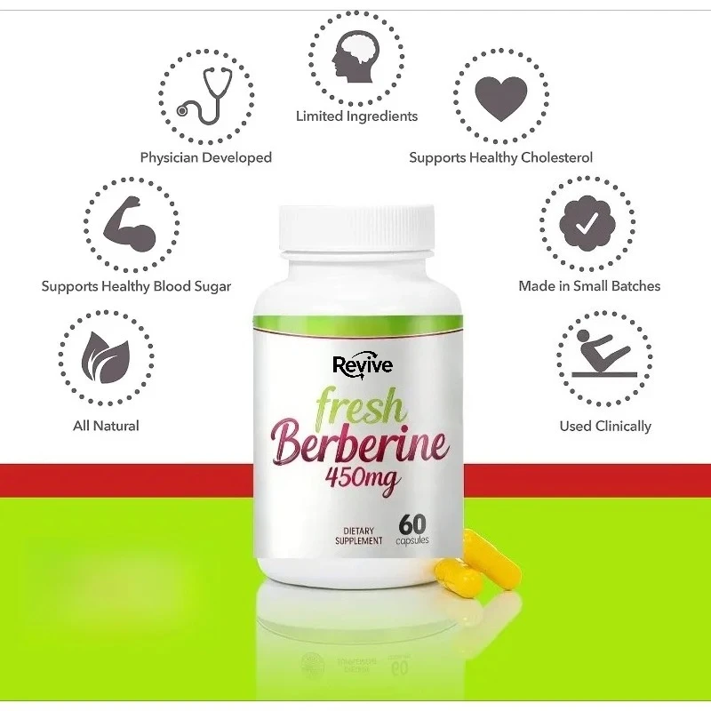 Berberine Supplement 450mg | 60 Capsules