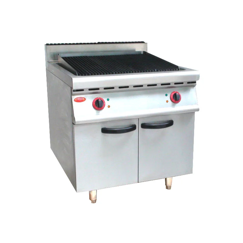 

Commercial Electric Stainless Steel Hot Stone Lava Rock Grill for Barbecue