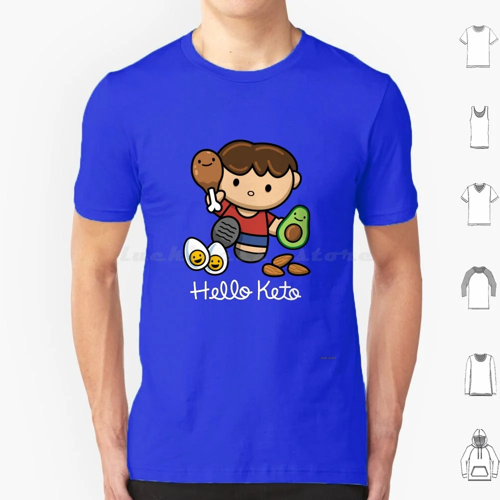 Hello Keto T Shirt Men Women Kids 6xl Keto Diet Nutrition Food Ketogenic Low Carb Low Carb Diet Lchf Diet Workout Gym Diet And