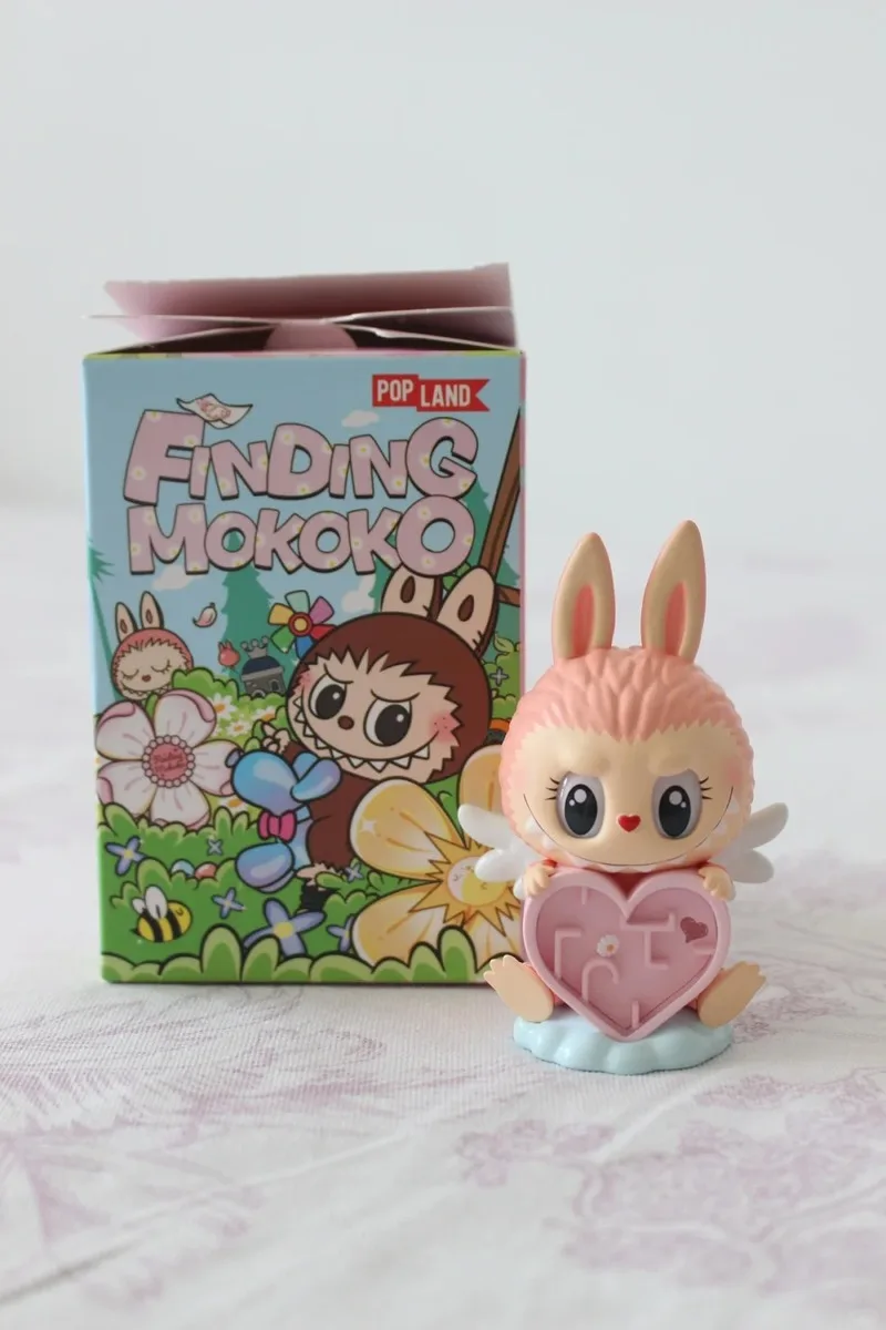 Genuine Pop Mart Finding Mokoko Blind Box Labubu Skullpanda