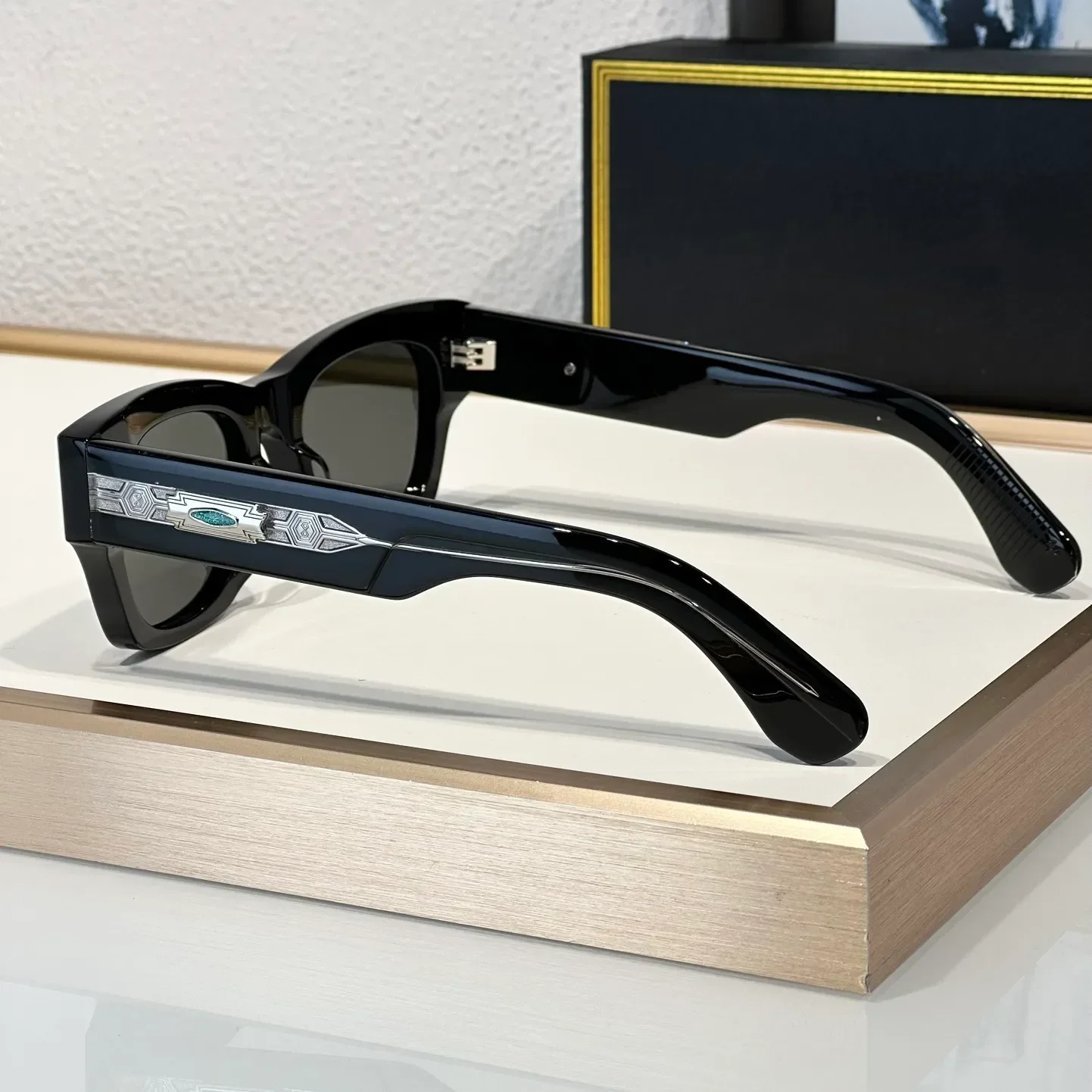 Fashion Sunglasses For Men Women ALANUI Summer Designer Stylish High Street Style UV400 Retro Plate Acetate Full Frame Glasses