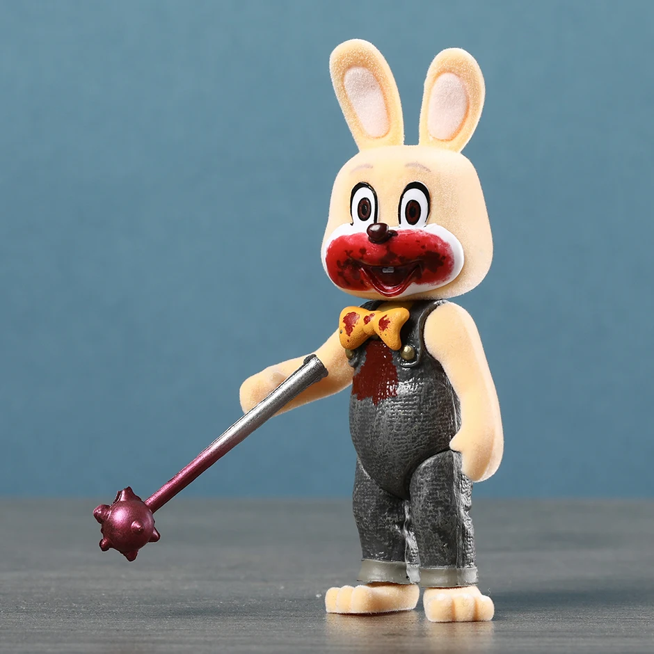 Silent Hill 3 Robby The Rabbit Figure PVC Model Dolls Collection Gift Decoration 7pcs/set