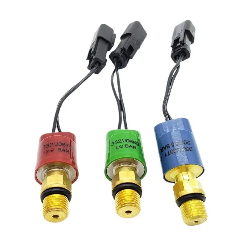 

for JCB220 240 360 universal walking red green Blue pressure sensor switch Construction Machinery Parts 332J0671