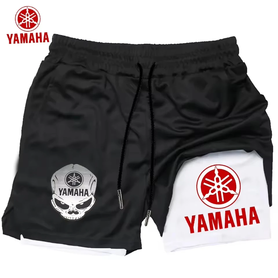 

Men's Morning Jogging Sportswear Single Layer Shorts Couple Style Fashion Motorcycle Brand Yamaha Latest Men's Two-Piece Shoe