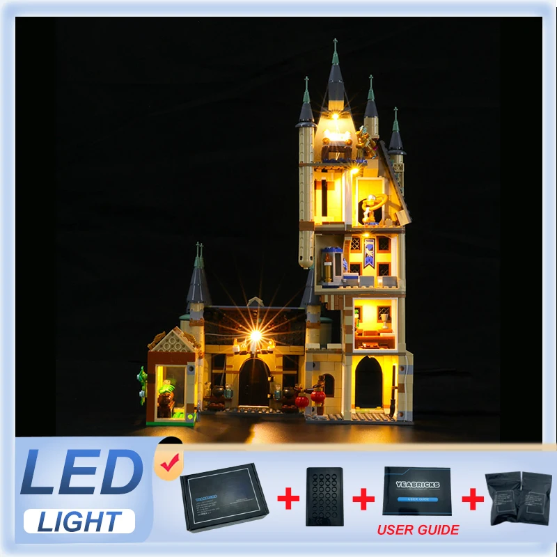 

DIY LED Light Kit For LEGO 75969 Hogwarts Astronomy Tower (Only LED Light,Without Blocks Model)