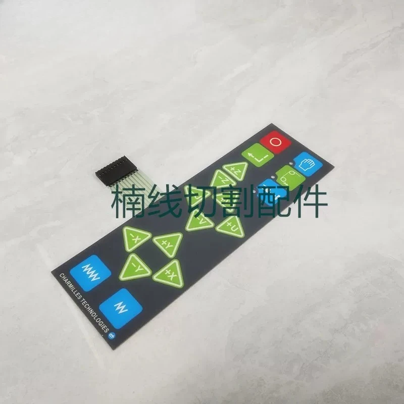 Brand New For Charmilles walking wire spark machine hand control box Membrane Keyboard Film Keypad Film