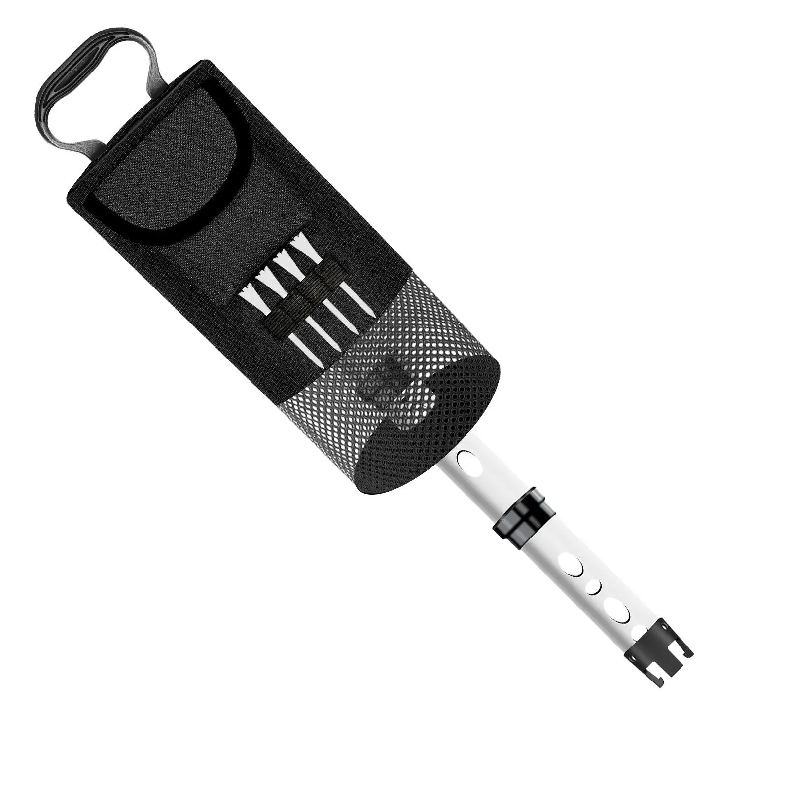 Golf Ball Picker with Storage Bag | Lightweight Aluminum Construction, Easy Pickup, Golf Ball Retriever, for Driving Range