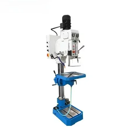Low Cost Small Vertical Cylindrical Drilling Machine for Metal Cylindrical Hole Drilling Workshop