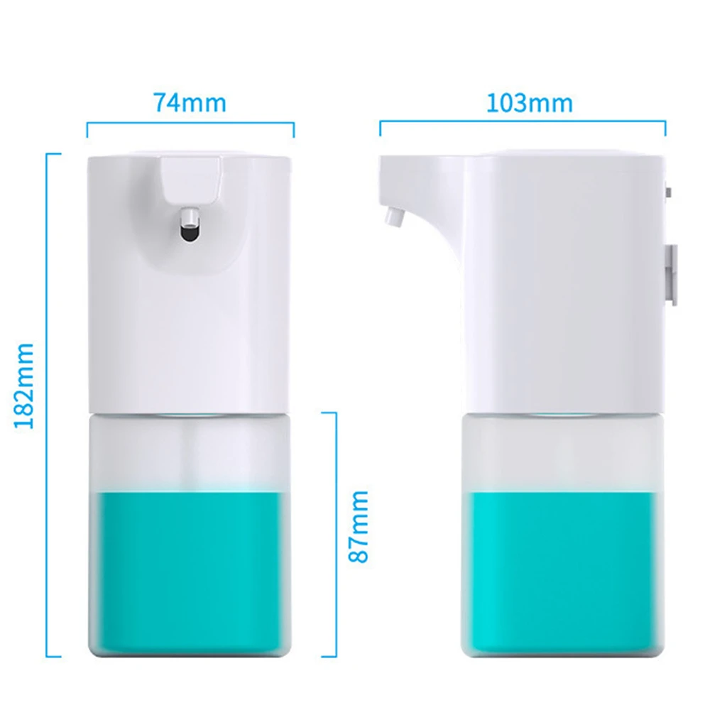 Touchless Sensor Automatic Foam Soap Dispenser USB Charge Washing Machine Kitchen Bathroom Mini Induction Liquid Dispenser