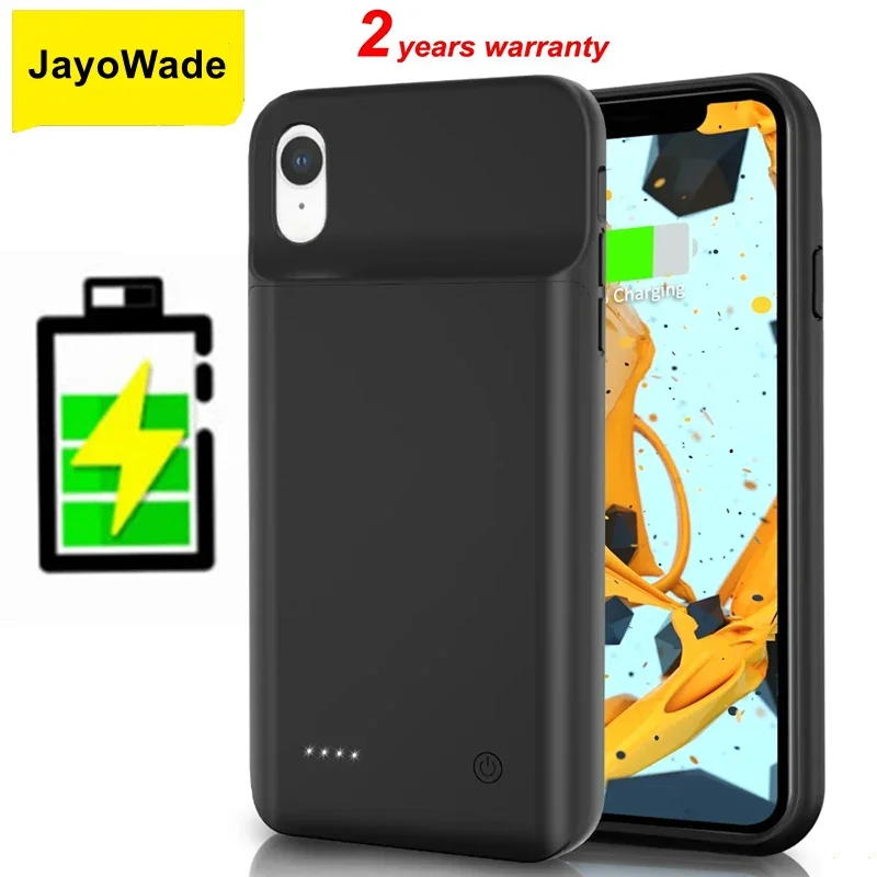 

JayoWade New 10000Mah For Iphone XR Battery Charger Case Power Bank Power Case For Iphone XR Battery Cases Phone Cover