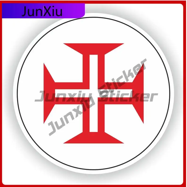 

Portugal Roundel Sticker Funny Cool Cute Boat Truck Scratch Cover Exterior Parts Vinyl Decal For Car Truck SUV Window Bumper