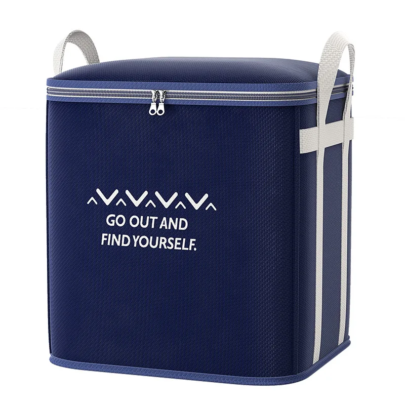 Seasonal clothes quilt storage bag, large-capacity waterproof, moisture-proof moving bag. Clothing luggage packing bag
