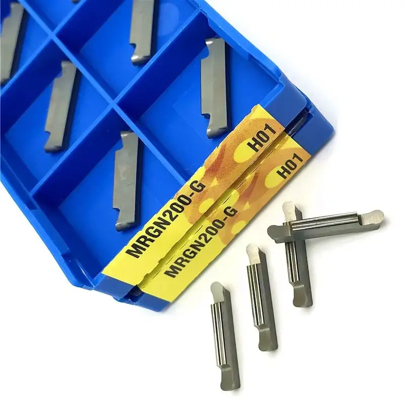 MRGN200 MRGN300 MRGN400 H01 Round head Aluminum Turning tool Copper, aluminum and wood processing CNC Slotted blade Lathe tool