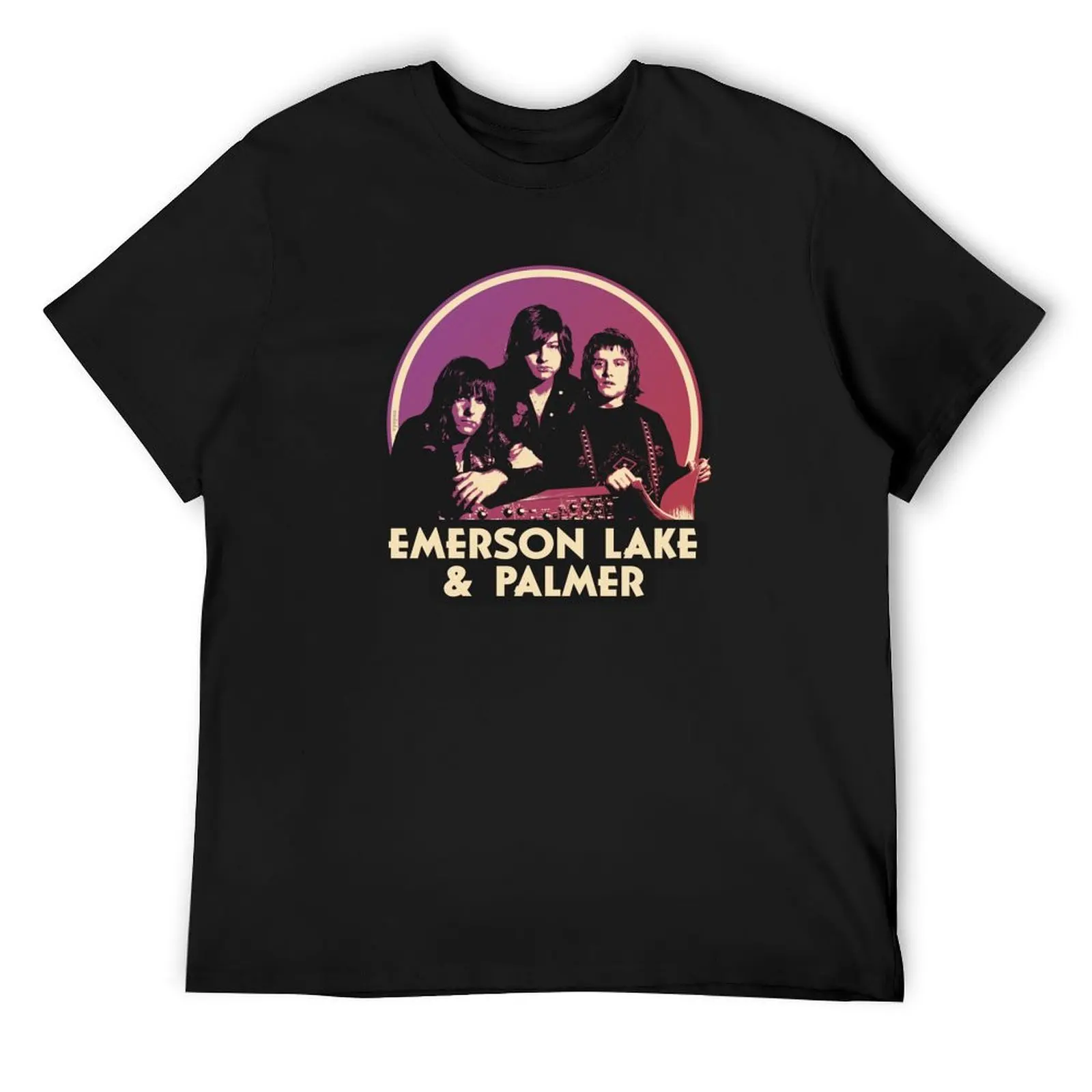

Emerson Lake and Palmer T-Shirt shirts graphic plus size clothes blanks black t shirts for men