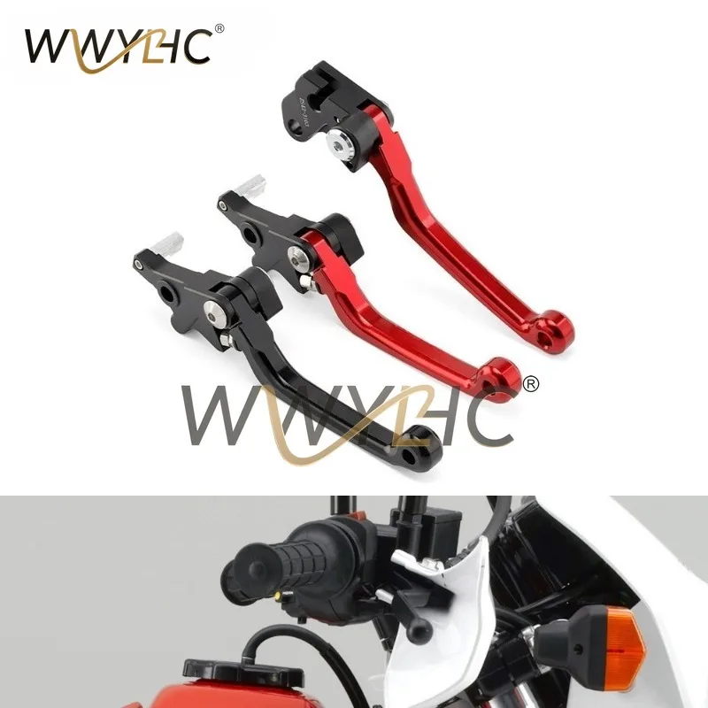 Suitable for XR650L XR150L Short Brake Lever, Tension Version, Bent Horn Brake Lever, Clutch Lever