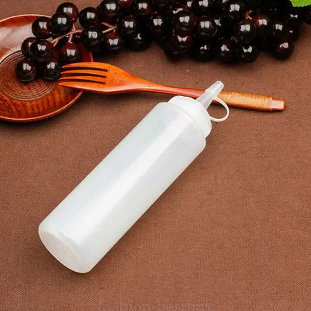 Large Squeeze Condiment Bottles With Nozzles Ketchup Sauces Olive Oil Bottle Dispenser Squeeze Sauce Bottle Kitchen Gadget