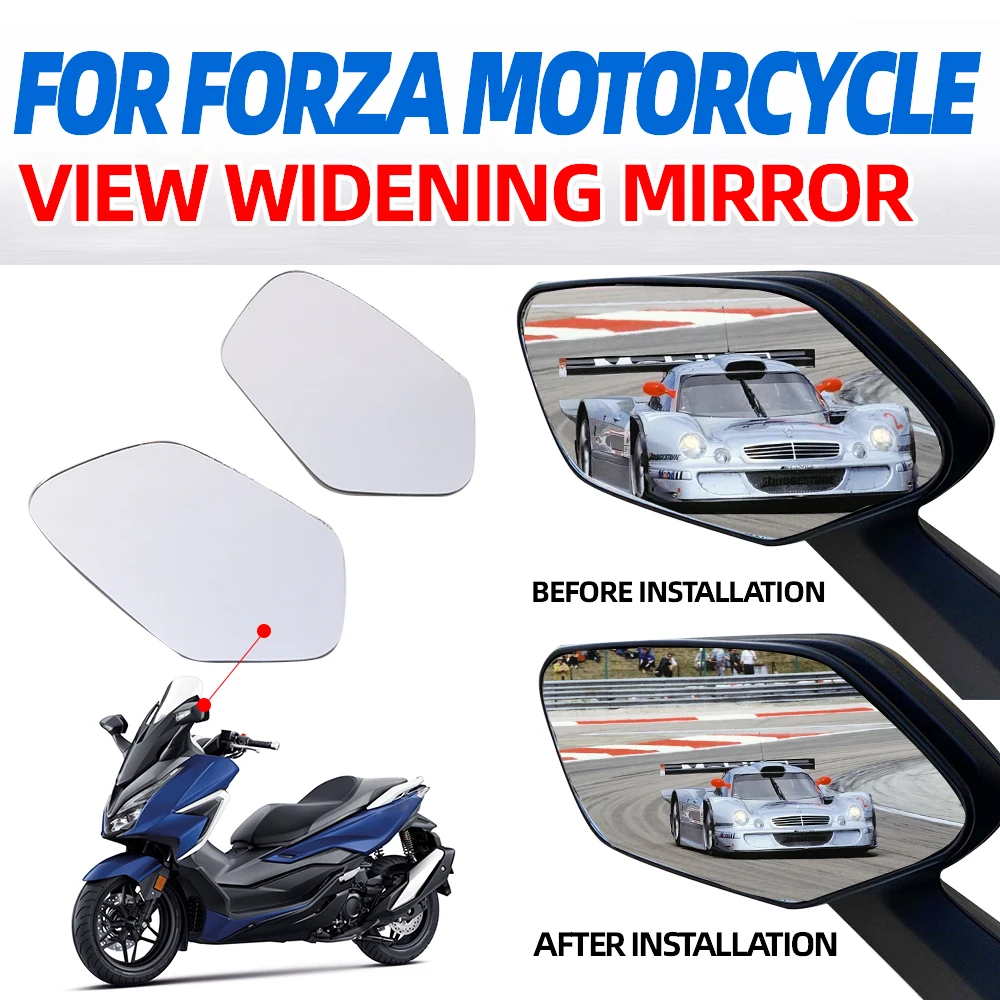 For HONDA Forza 350 Forza 750 Forza300 Forza350 Accessories Convex Mirror Increase Rearview Mirrors Side Mirror View Vision Lens