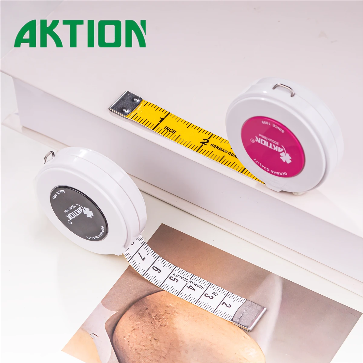 Tape Measure 1.5M 2M 3M Soft Tape Measure Double-Sided Lock Auto Rewind, Accurate Tape Measure for Body Sewing Portable Durable