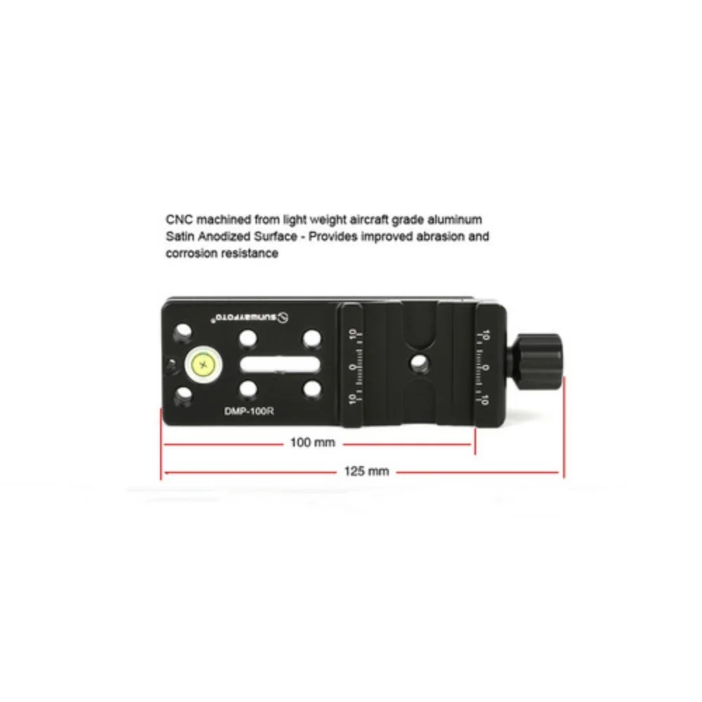 SUNWAYFOTO Rail Nodal Slide Arca RRS Compatible Clamp-DMP-100R